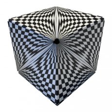Geobender Cube Abstract magnetisch