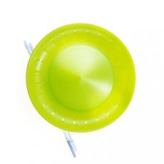 Set jongleerschotel groen + stok