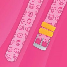 Uurwerk armband Pink Animals