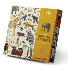 Puzzel World of African Animals 750st